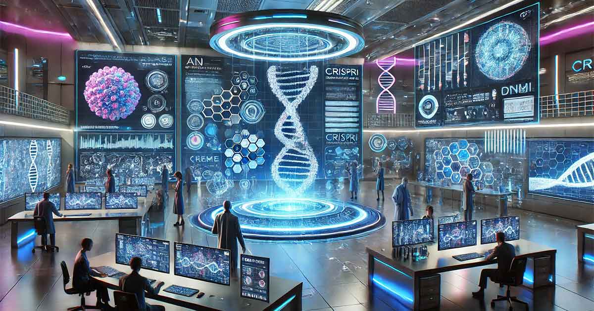 ai virtual lab creme genetic research crispri