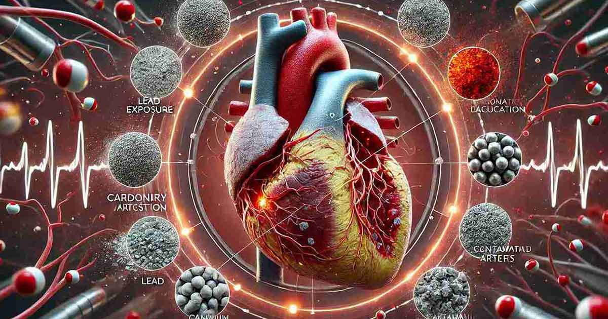 metal exposure coronary artery calcification